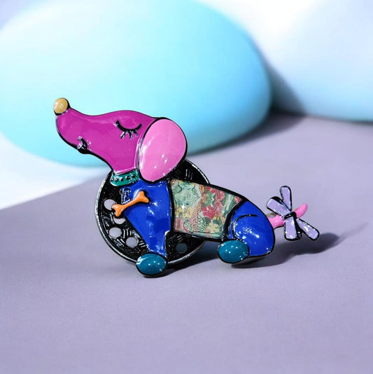 Broche Perrito Artist Dog