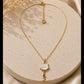 Collar Acero Inoxidable Gatita Sweet Gold Dorado