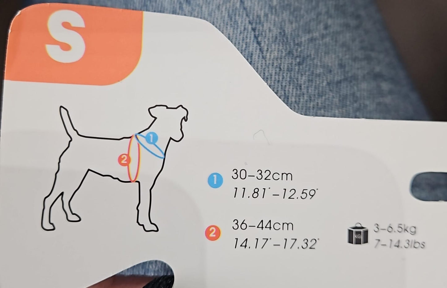 Arnés para perro/gato transpirable color azul con anilla de aluminio