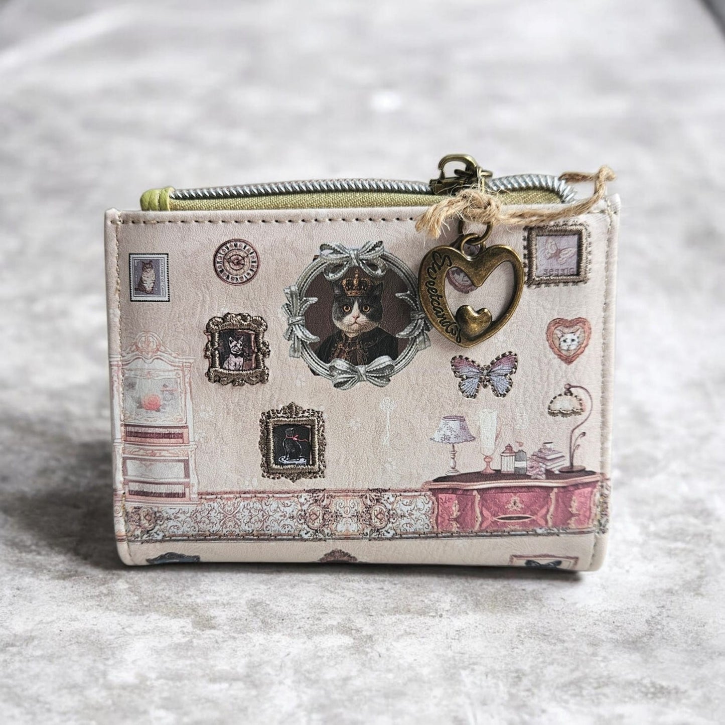 Cartera billetera Sweet Candy – Nueva Colección. Color  verde