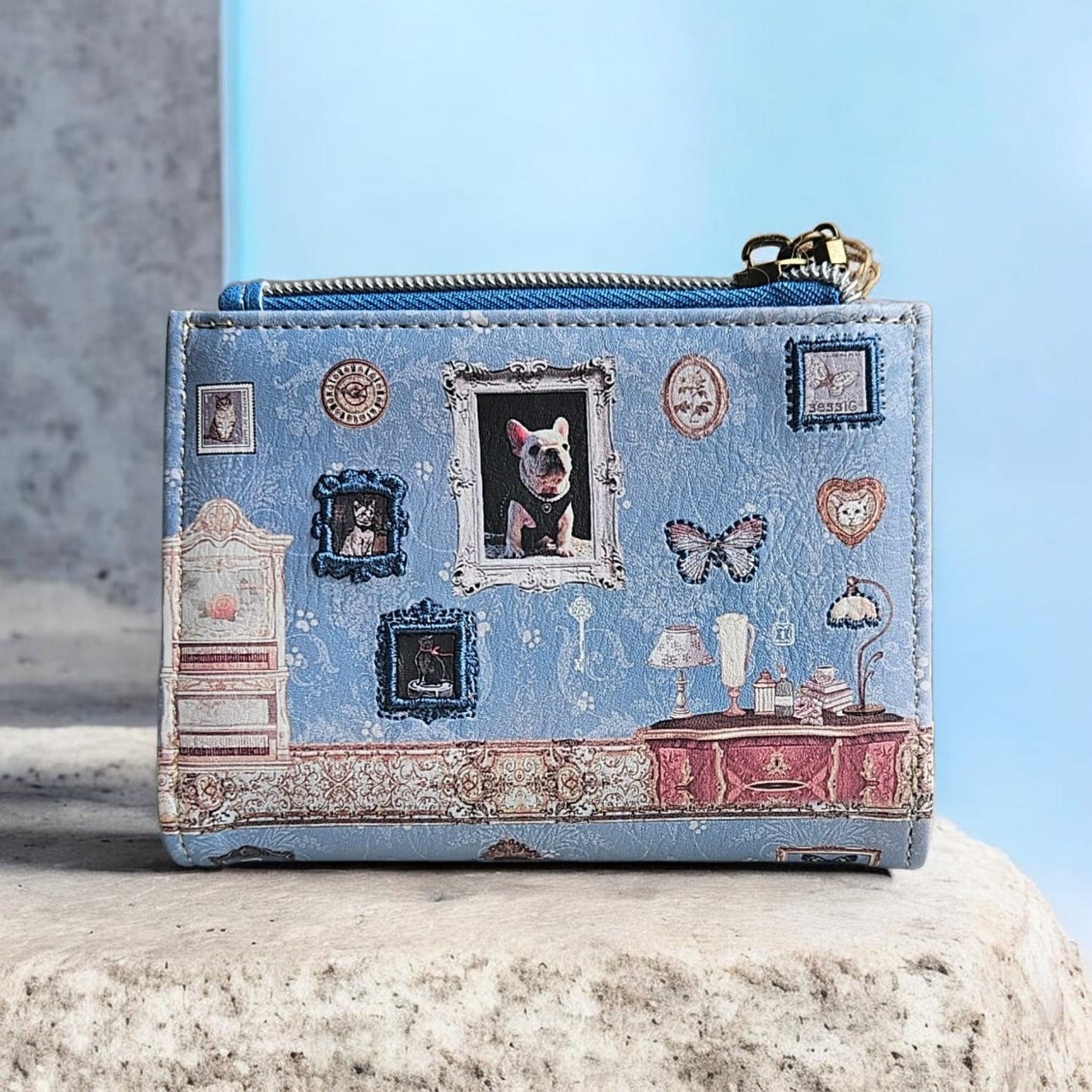 Cartera billetera Sweet Candy – Nueva Colección. Color azul