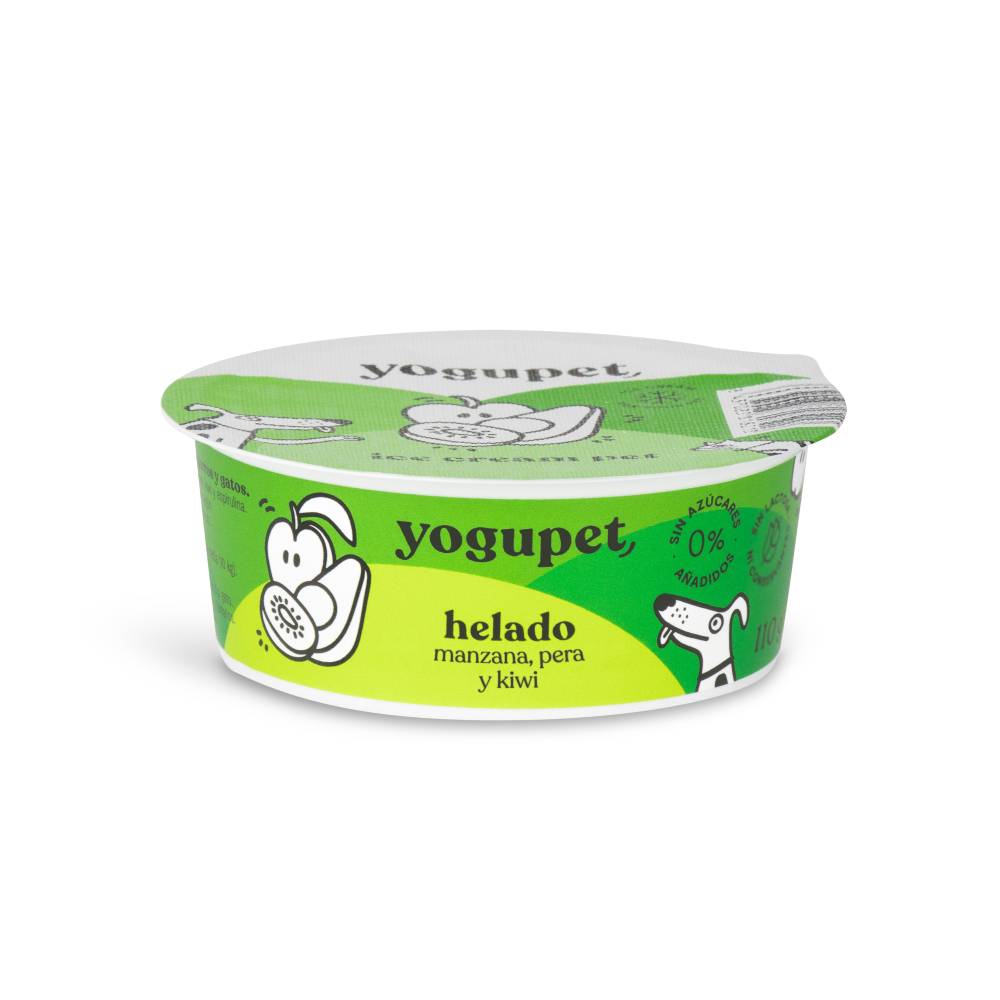 Yogupet Helado de Manzana, Pera y Kiwi 110g