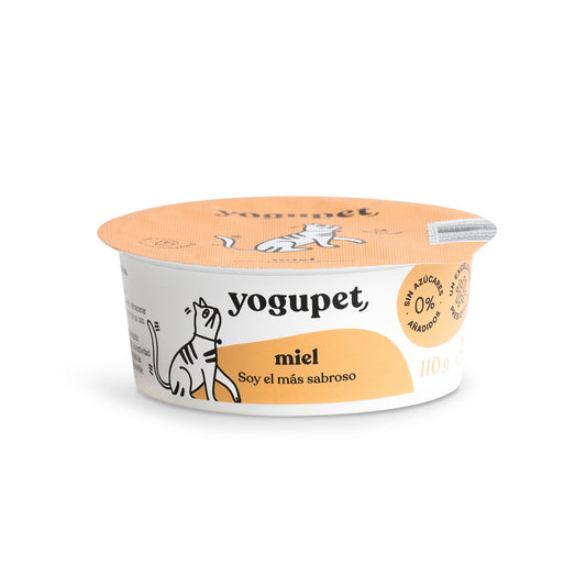 Yogupet Yogurt clásico Miel 110g