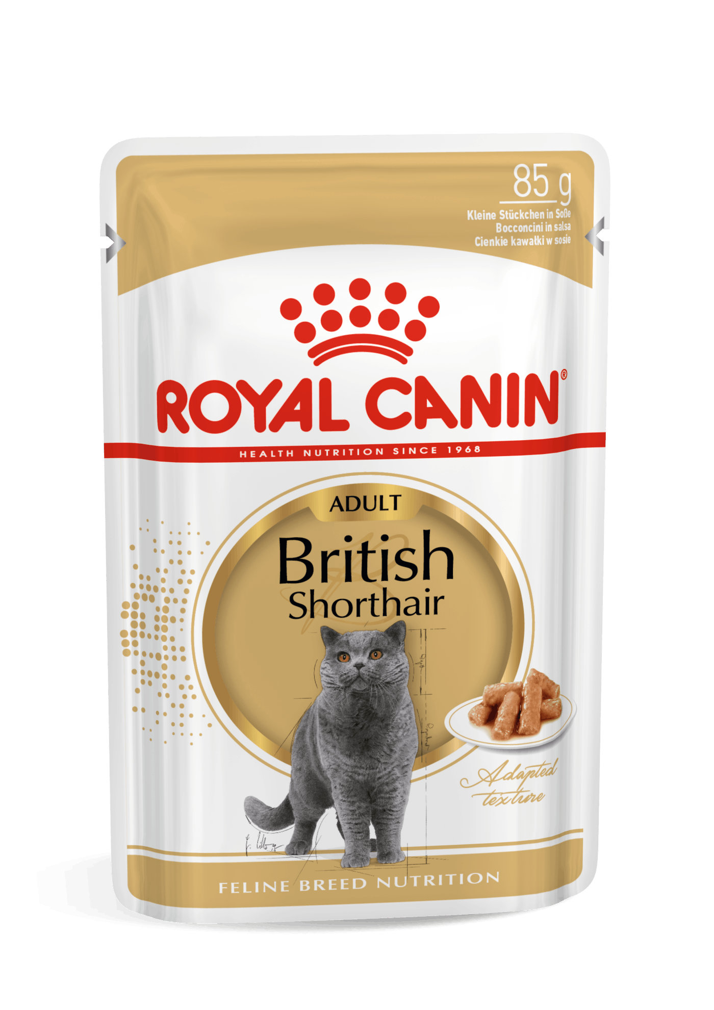 Royal Canin Adult British Shorthair 85 gr (Sobre salsa) - Chema y su manada