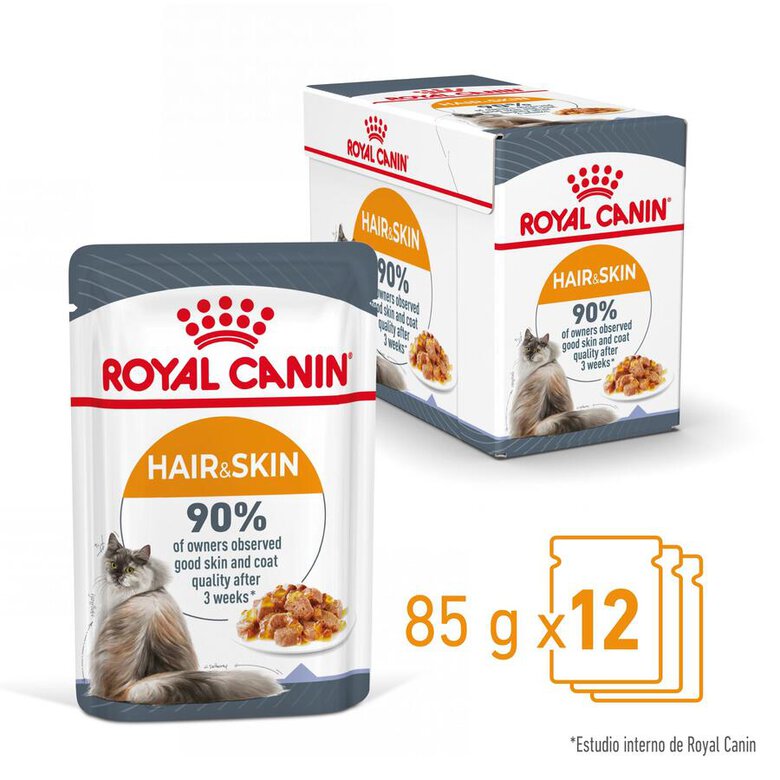 Royal Canin Hair & Skin Care 85 gr (Sobre gelatina)