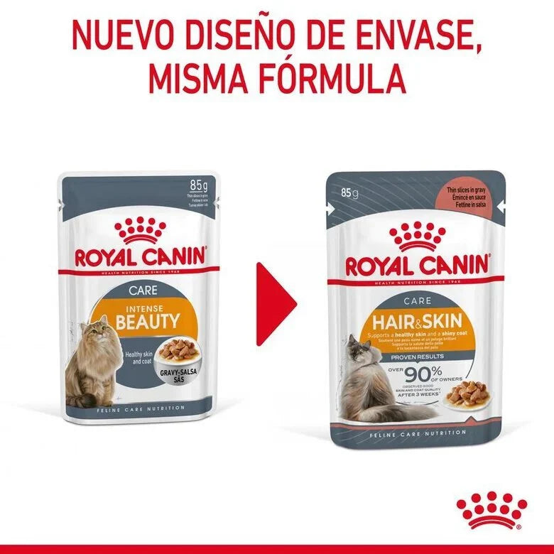Royal Canin Hair & Skin Care 85 gr (Sobre salsa)