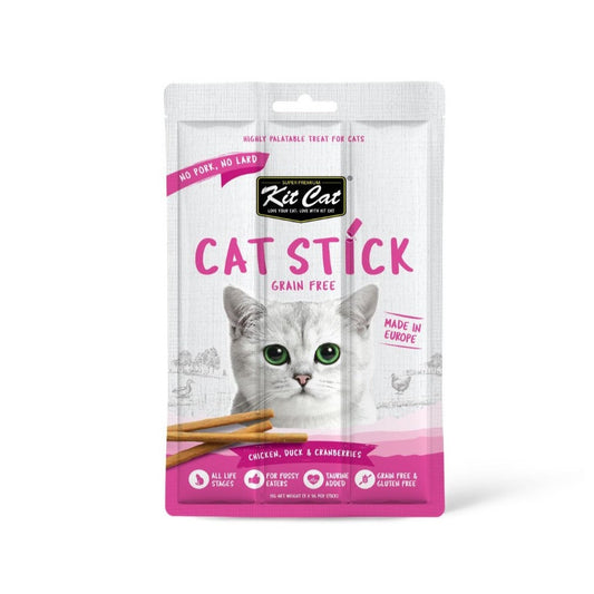 KIT CAT CAT STICK - CHICKEN, DUCK & CRANBERRIES 15G