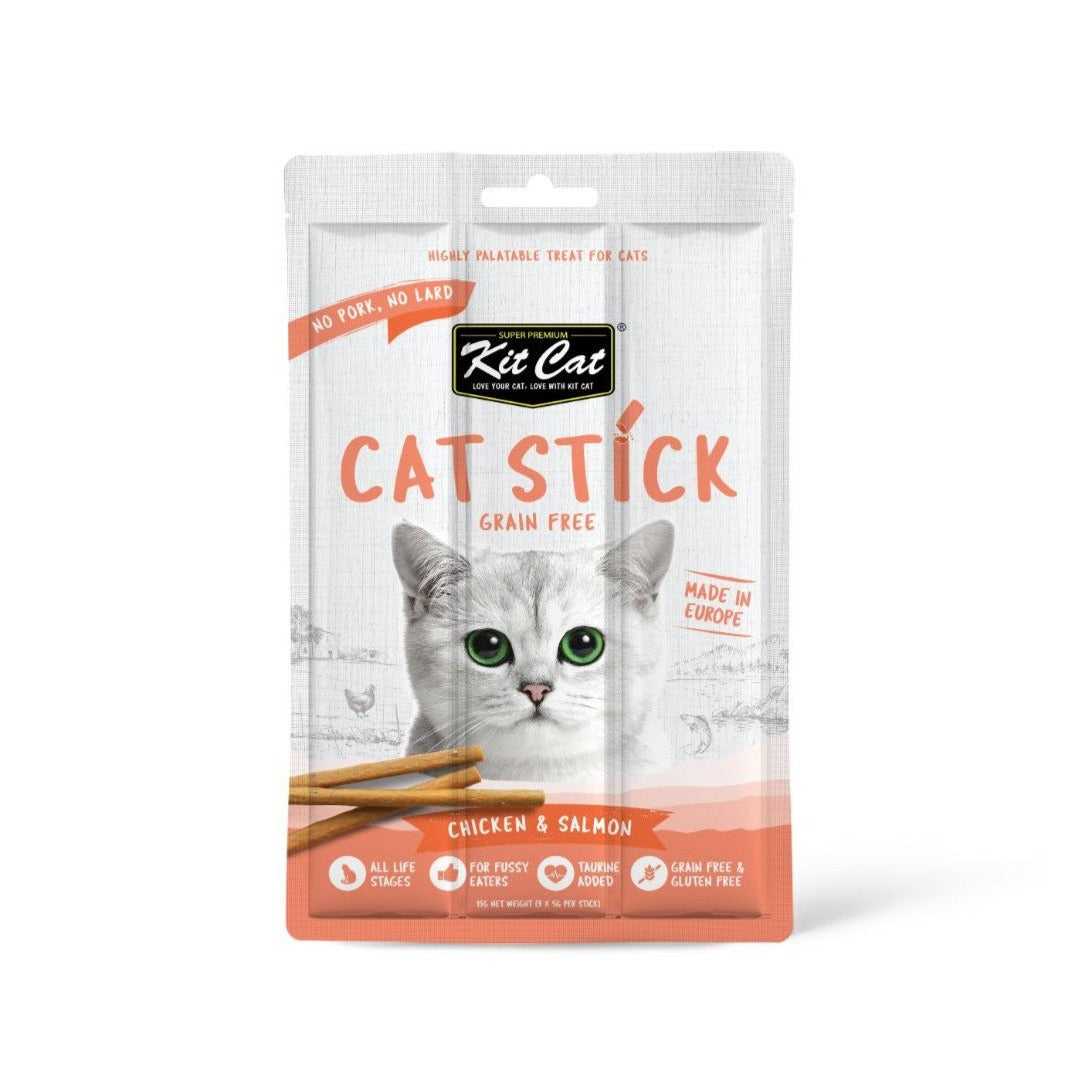 KIT CAT CAT STICK - CHICKEN & SALMON 15G