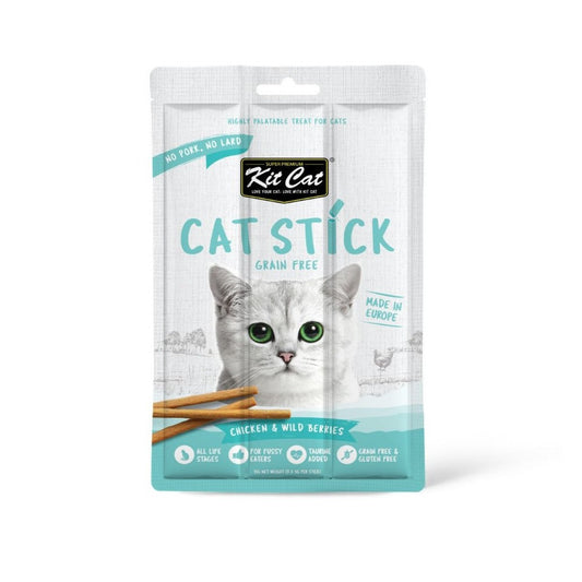 KIT CAT CAT STICK - CHICKEN & WILD BERRIES 15G
