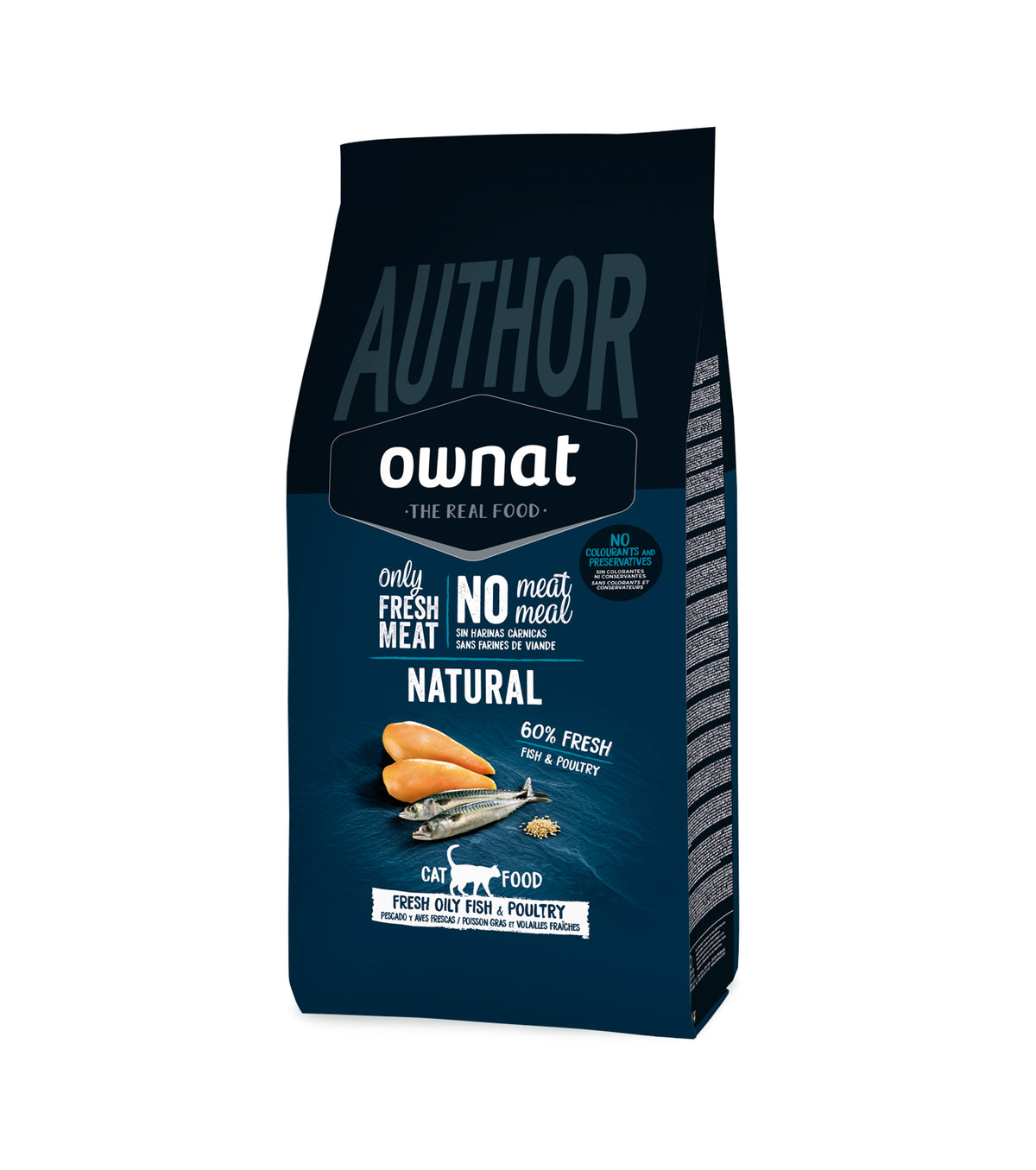 Ownat Author Fresh Oily Pescado y Gallina