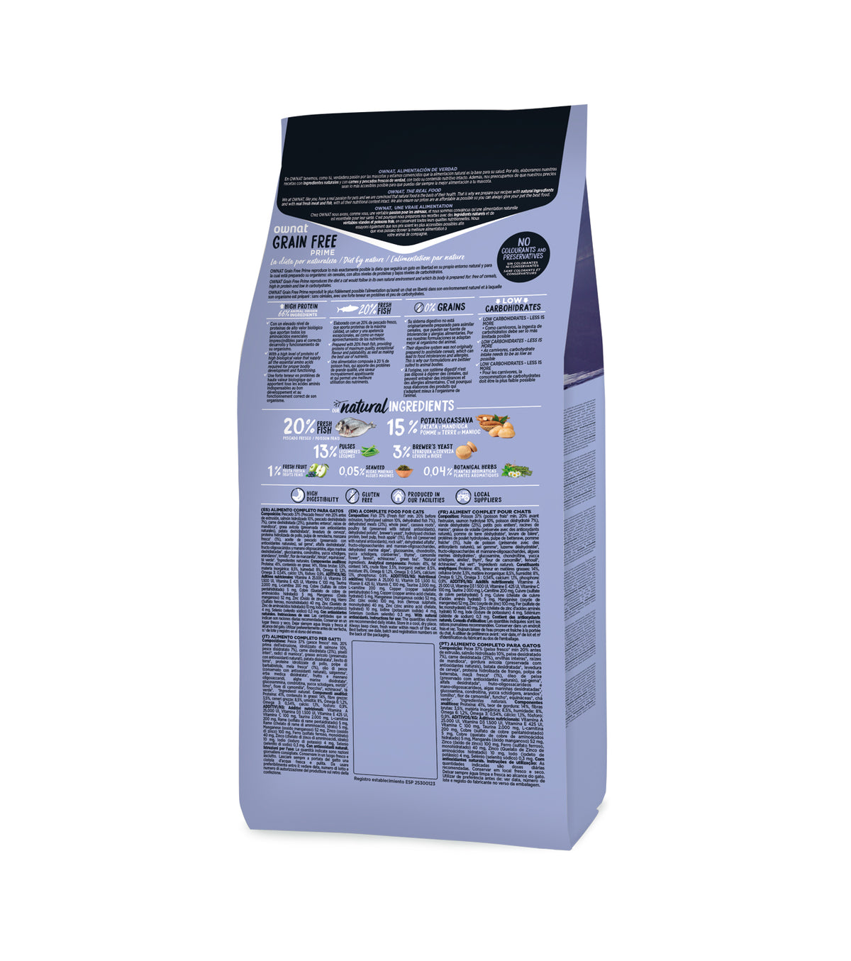 Ownat Gf Prime Esterilizado Pescado