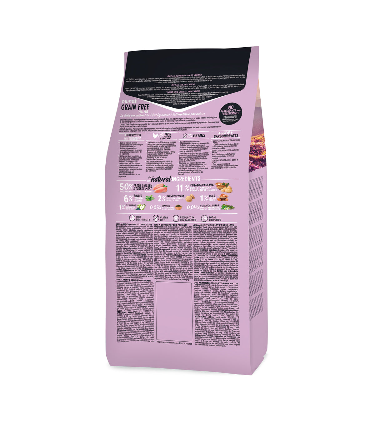 Ownat Gf Prime Sterilized Pollo y Pavo