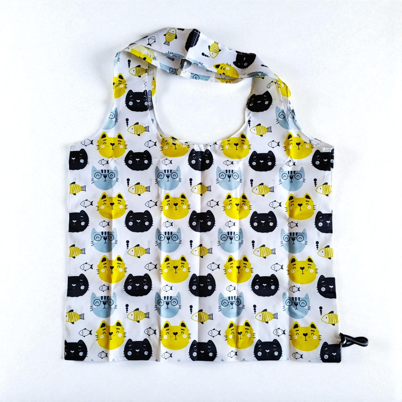 Bolsa de la Compra Reutilizable Caritas de Gato