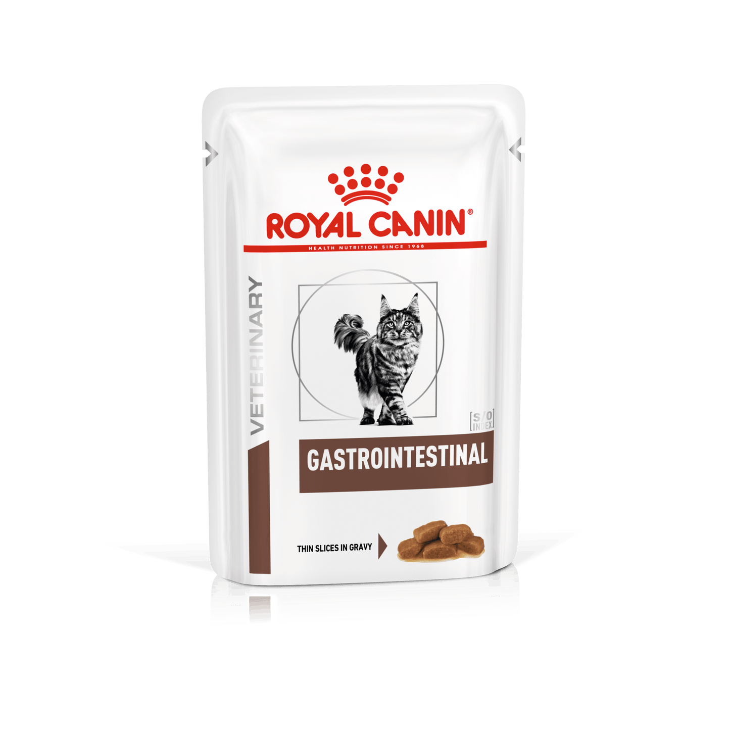 Royal Canin Adult Gastro Intestinal Cat 85 gr (Sobre finas láminas en salsa) - Chema y su manada