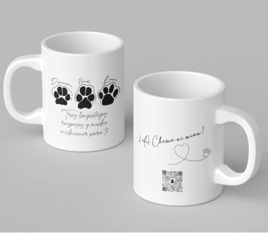 Taza edición especial “Habi, Dorami y Luci”