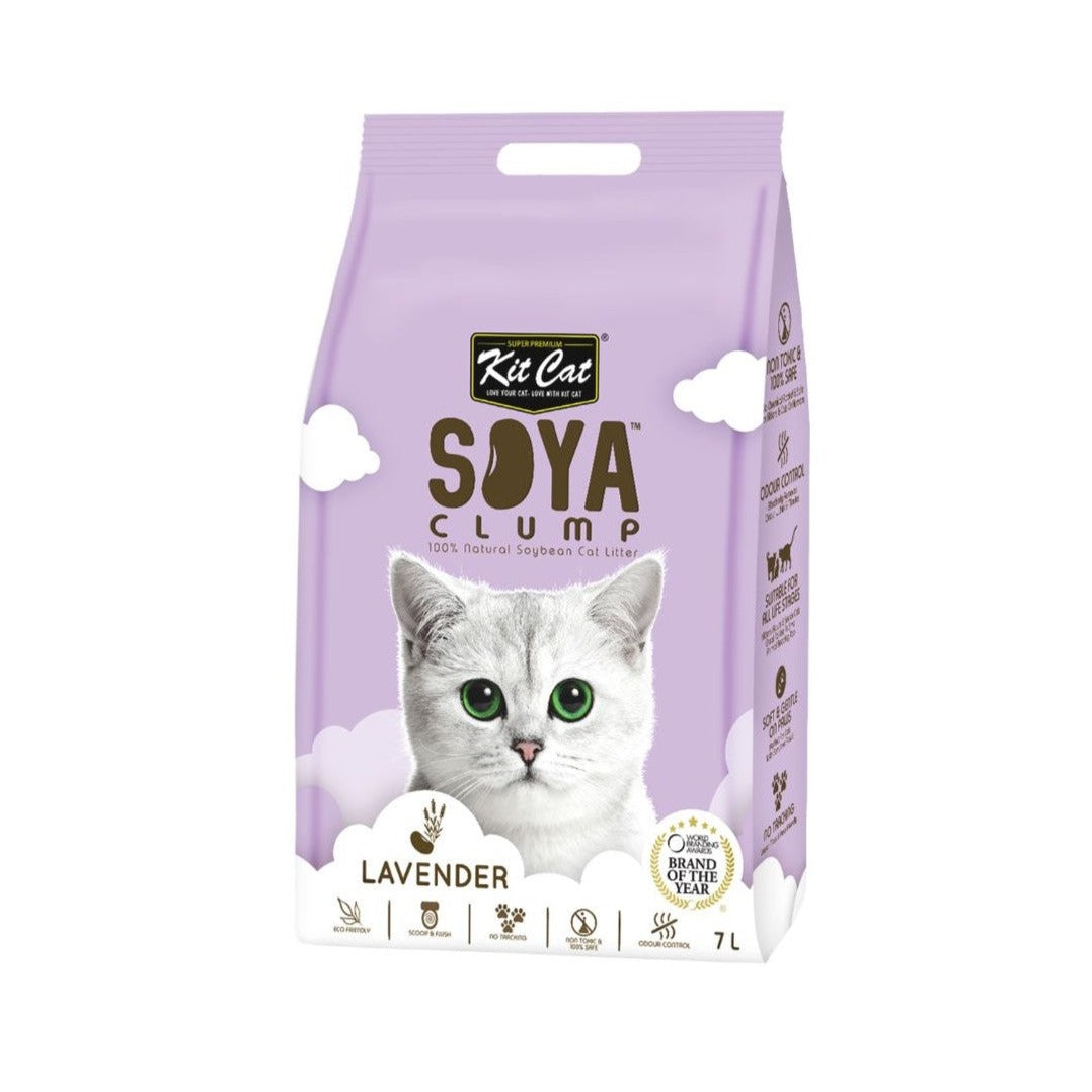 KIT CAT ARENA ECO SOYACLUMP - LAVENDER 7L