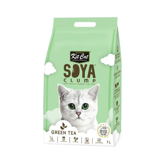 KIT CAT ARENA ECO SOYACLUMP - GREEN TEA 7L