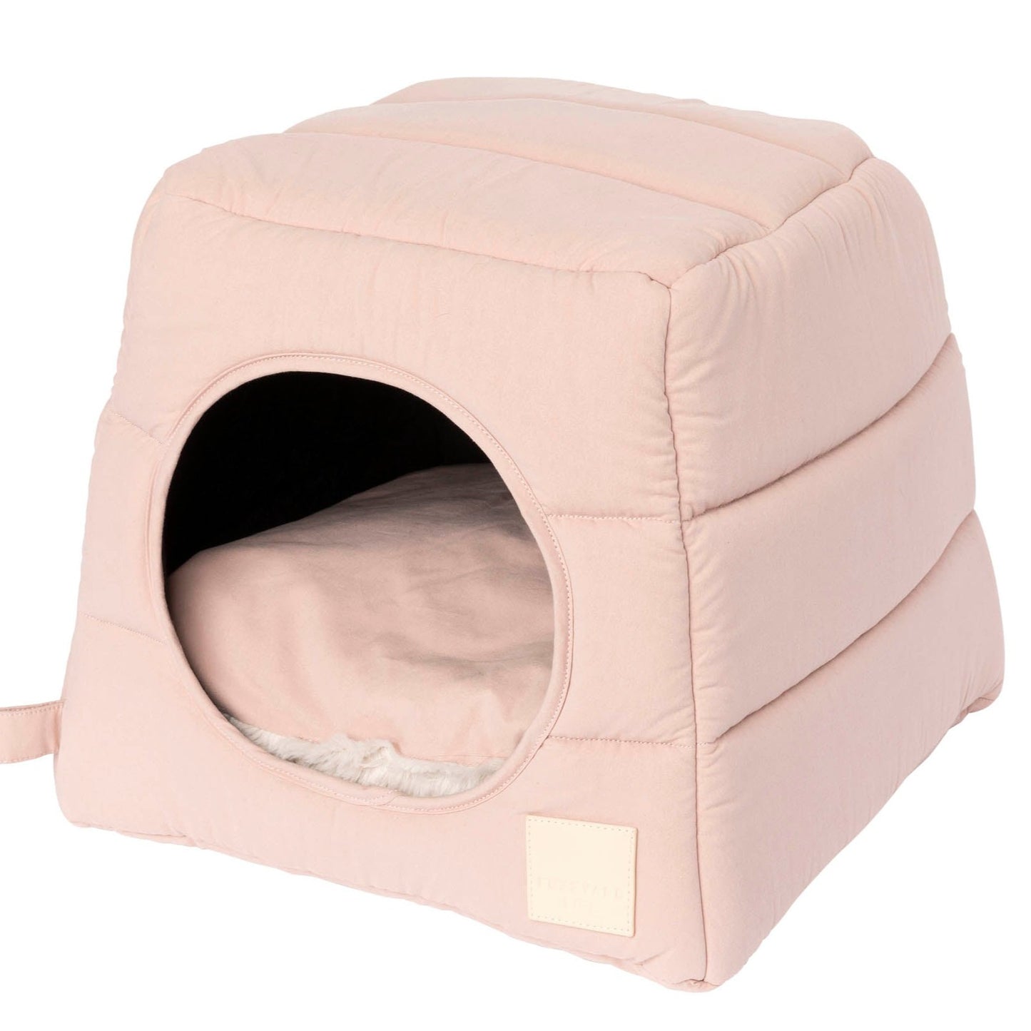 FUZZYARD LIFE COTTON CAT CUBBY - SOFT BLUSH