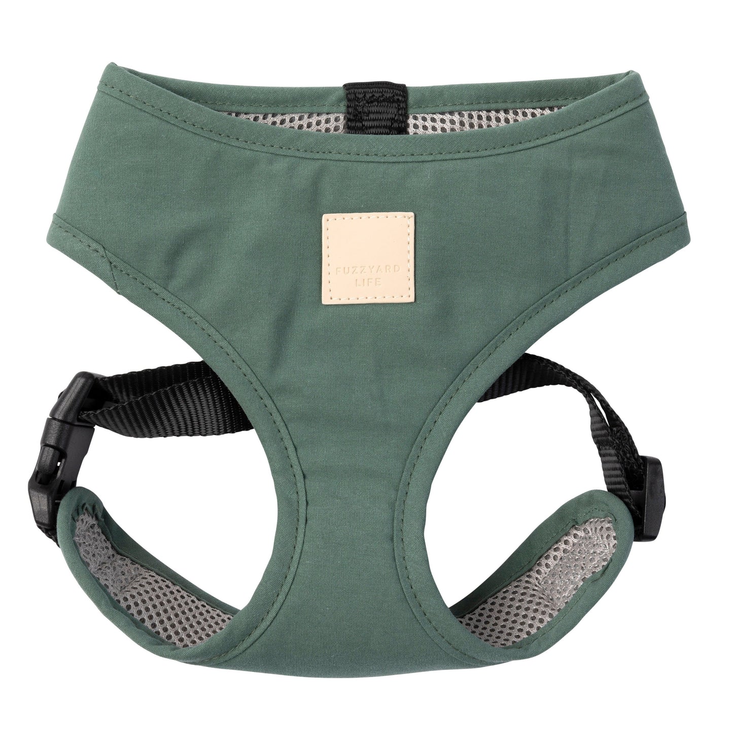 FuzzYard LIFE Cotton Harness - Myrtle Green