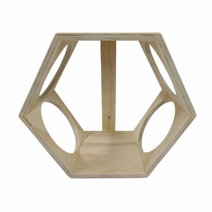 Mueble Hexagonal de colgar en pared para gatos