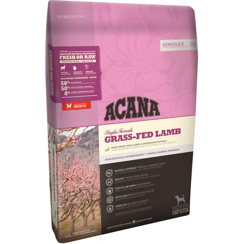 Acana Singles Grass-Fed Lamb 11,4kg