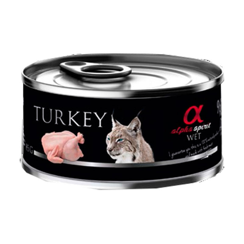 Alpha Lata Gato Pavo 18x85gr