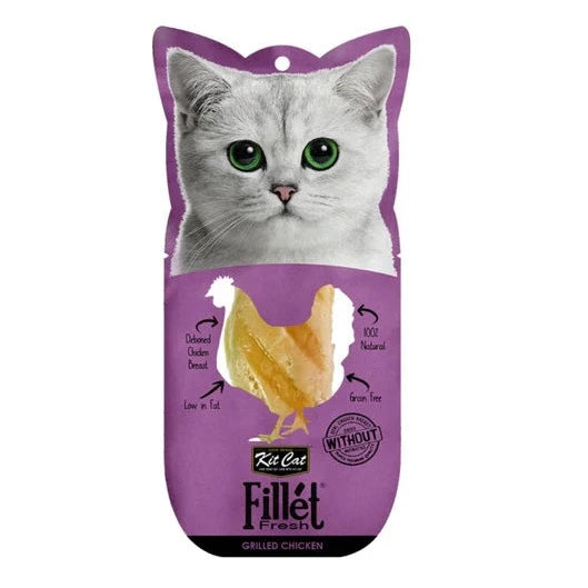 KIT CAT FILLETFRESH - POLLO A LA PARRILLA 30G