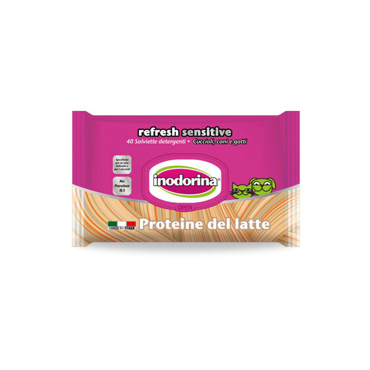 Inodorina Toallitas Proteina leche 40Ud