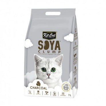 KIT CAT ARENA ECO SOYACLUMP - CHARCOAL 7L