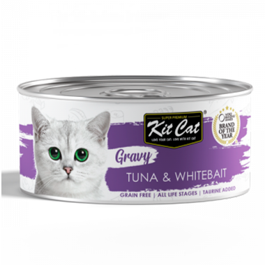 KIT CAT LATA GRAVY - ATÚN & CHANQUETES 70G