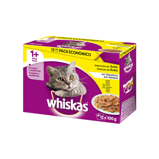 Whiskas Multipack Aves 12x100gr (4 udes.)