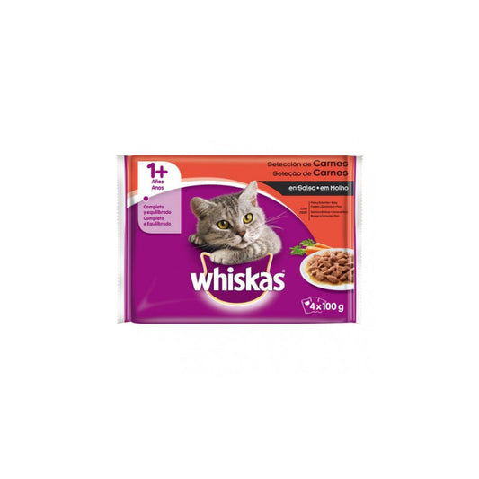 Whiskas Seleccion Carne 4x100g (13uds)