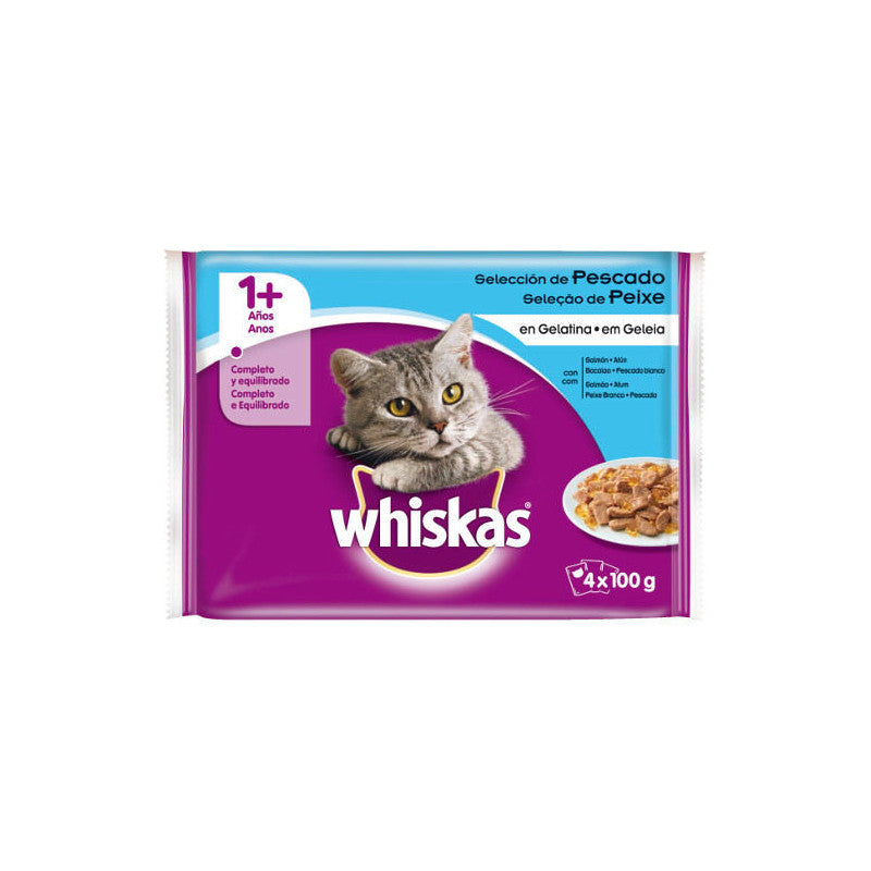 Whiskas Seleccion Pescado 4x100gr (13 udes.)