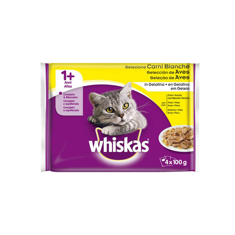 Whiskas Seleccion Aves 4x100gr (13 udes.)