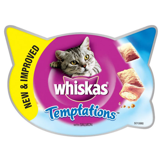 Whiskas Temptations Salmon 60g (x8)